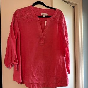 NWT Vineyard Vines XL pink top